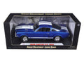1966 Ford Shelby Mustang GT 350 Blue 1/18 Diecast Model Car B872548