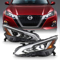 2019-2021 Nissan Altima LED DRL Projector Headlights Headlamps Assembly Pair K354900