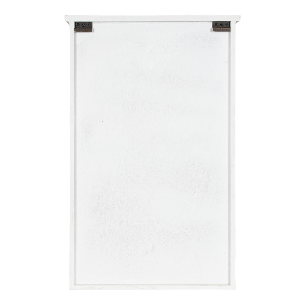 White/Gray One Door Wood Wall Cabinet L445
