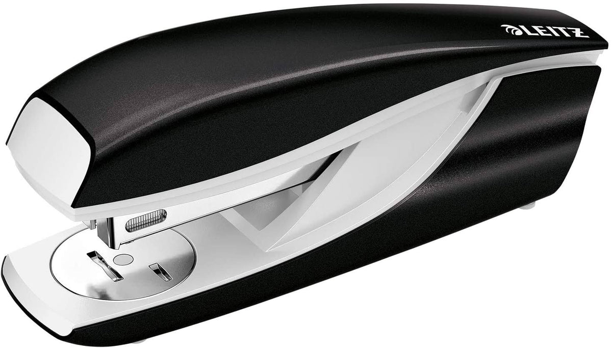 Black Ergonomic Metal Stapler D52564