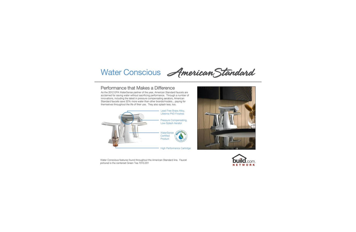 Polished Chrome Centerset Bathroom Faucet E4873