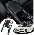 Carbon Fiber Center Console Armrest Cover O213