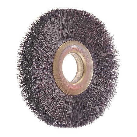 Crimped Wire Wheel Brush, Stainless Steel I9090