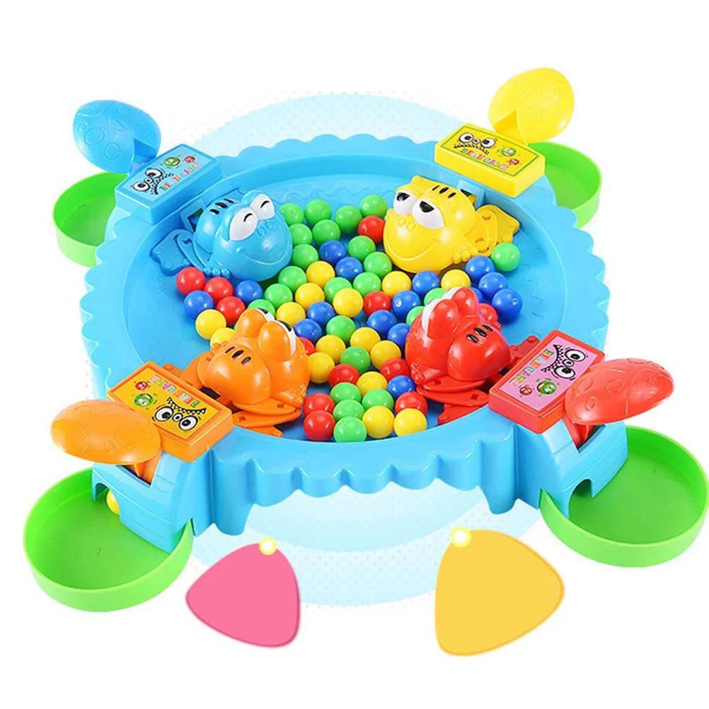 Feeding Froggies Desktop Game (4 Players, 24 Beans) W76317