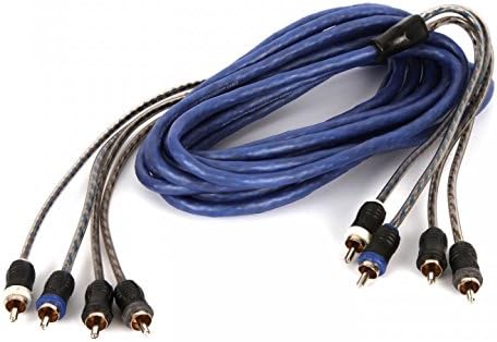 4 Gauge Copper Car Amplifier Install Kit with 4-Channel RCA N272291