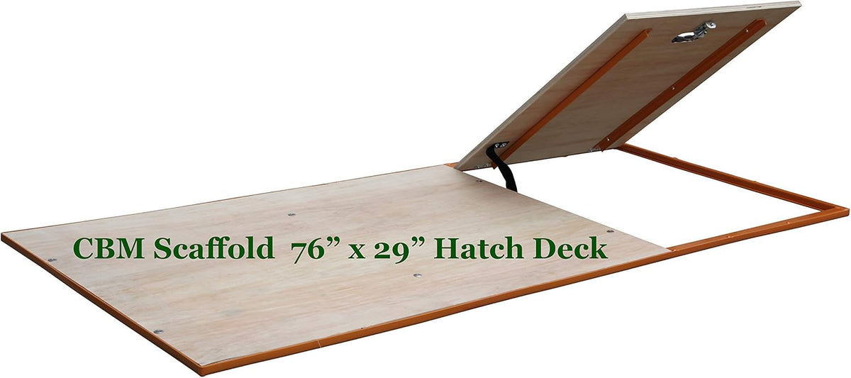 Steel Framed Wood Deck 67 x 29 O908
