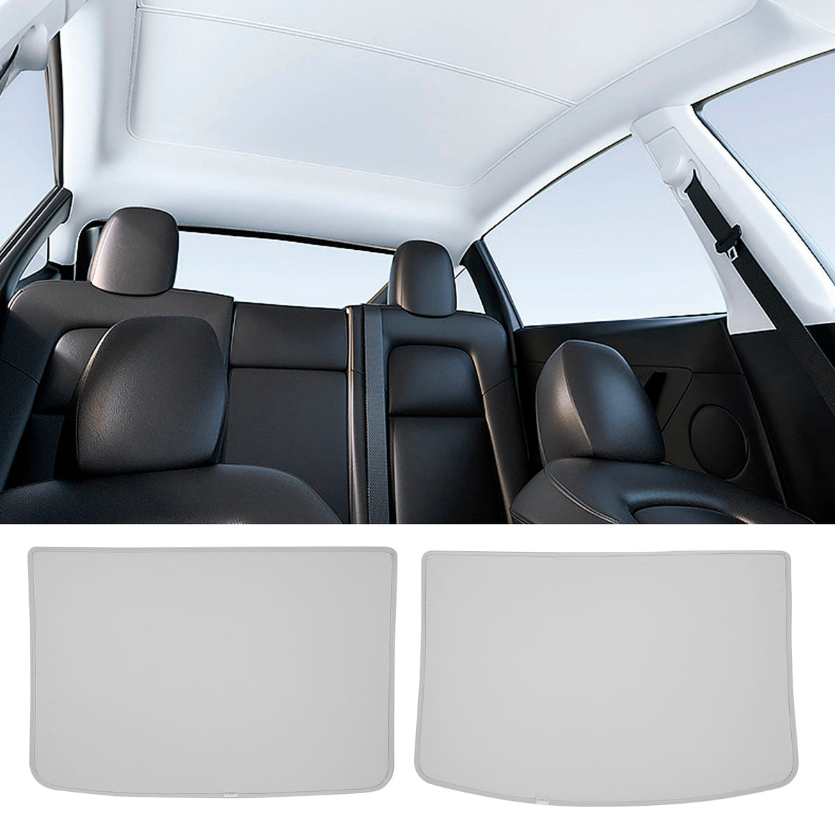 Roof Window Sunshade with Storage Bag O156519