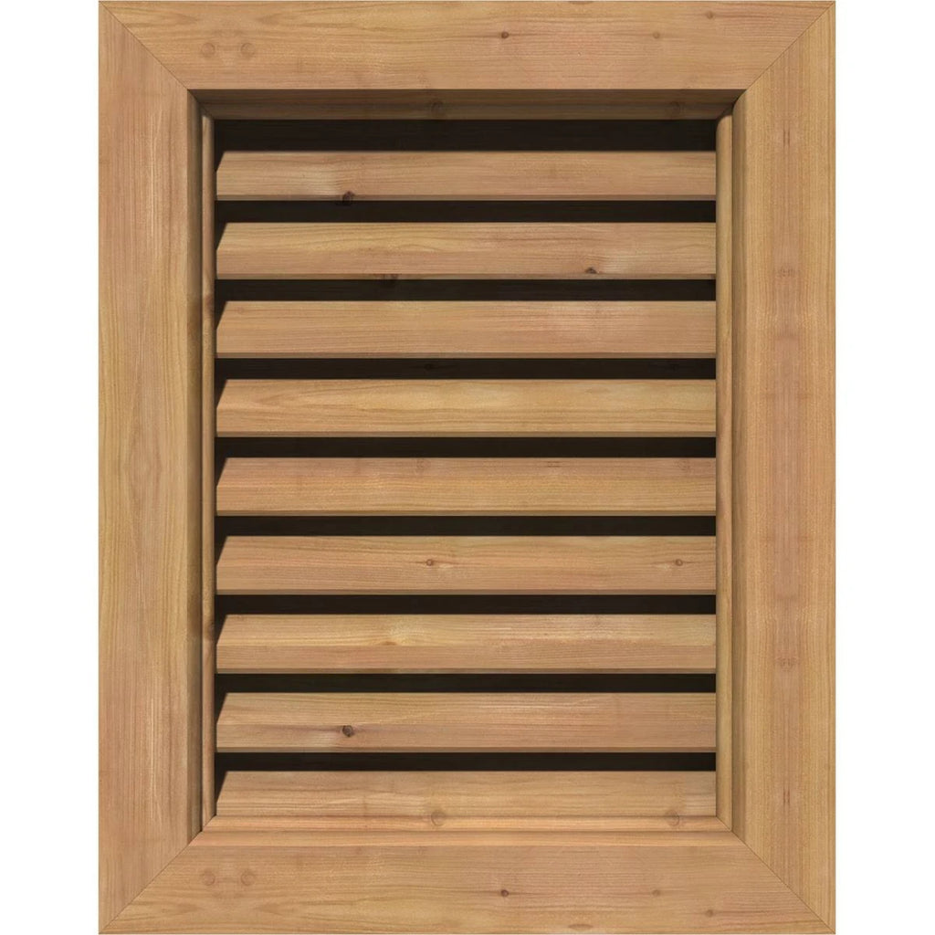 Unfinished Functional Vertical Gable Vent Z24431