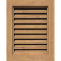 Unfinished Functional Vertical Gable Vent Z24431