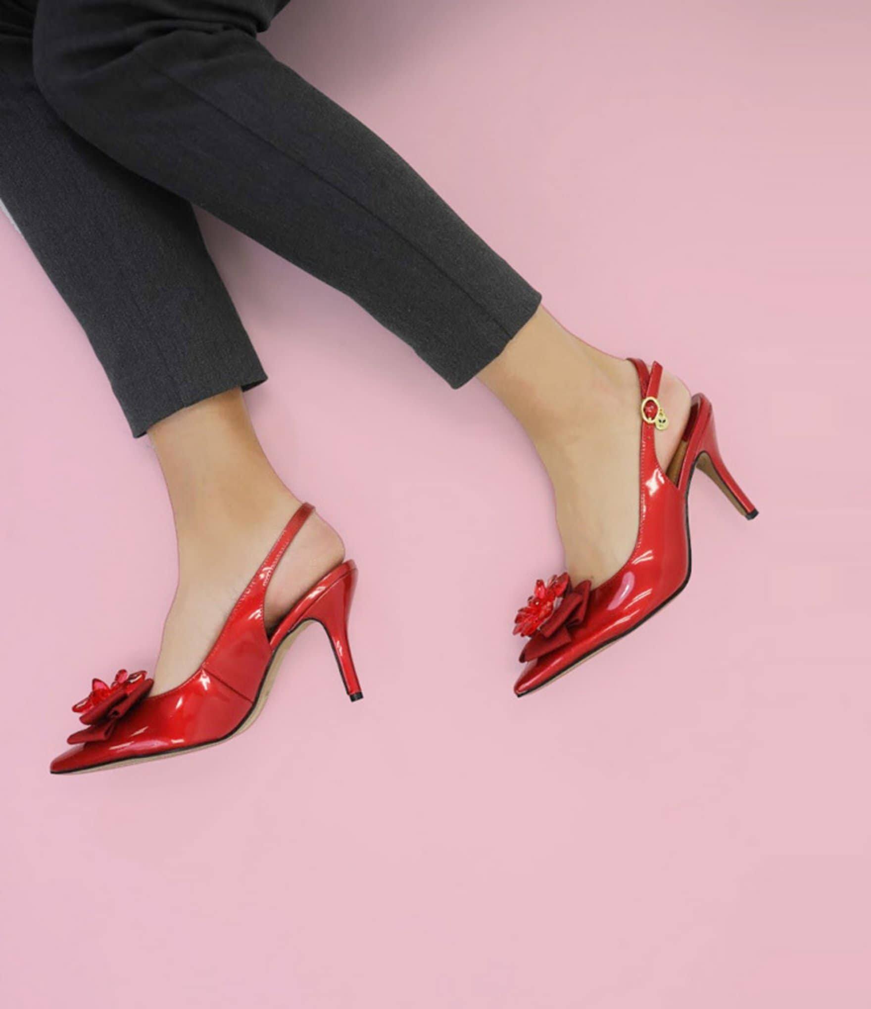 Red Patent Dress Shoes S8748