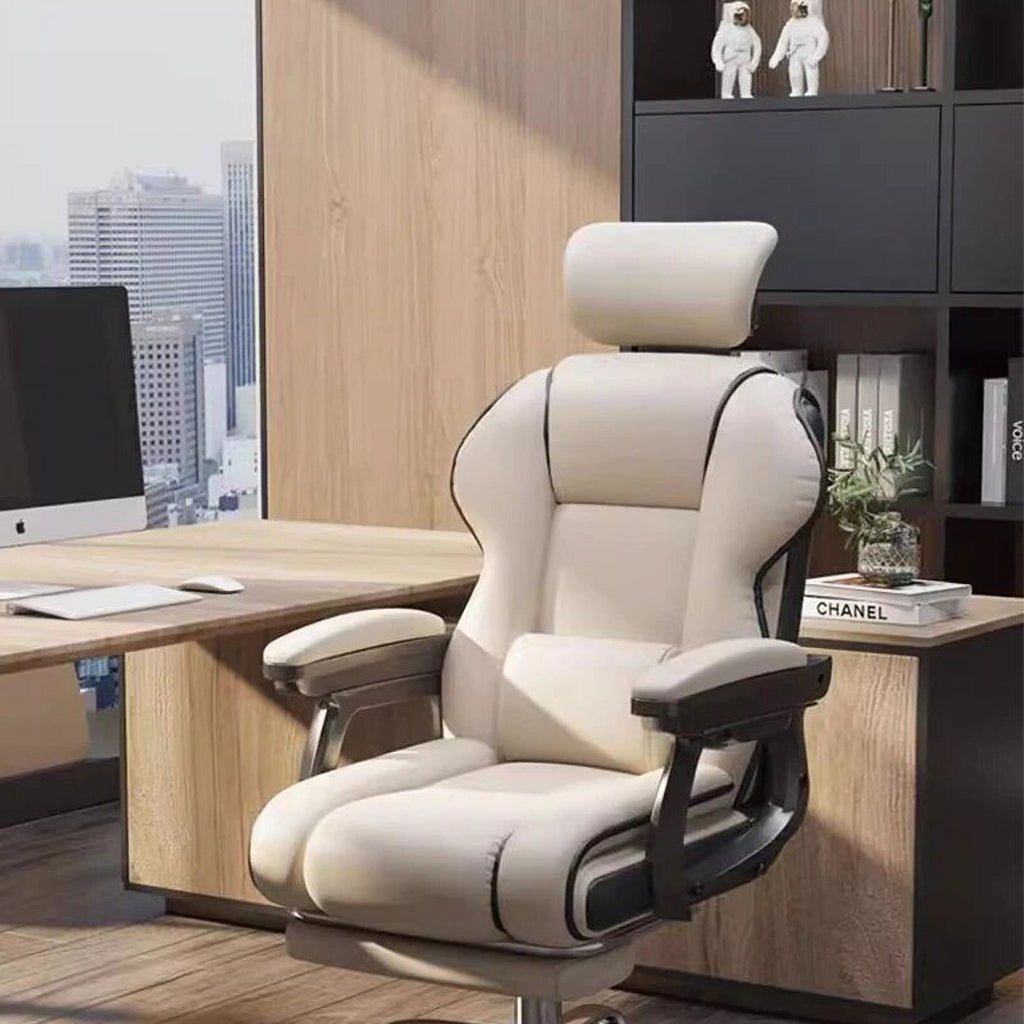 Ergonomic Leather Office Chair U269390
