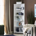 White Corner Bookcase I360288