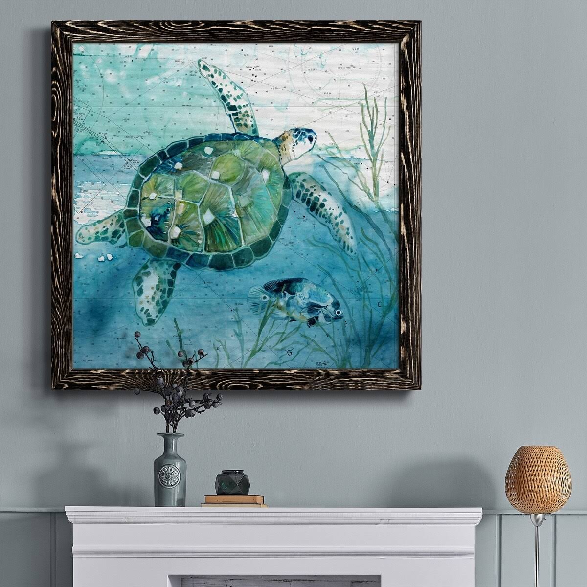 Framed Canvas 31.5x31.5 N52514
