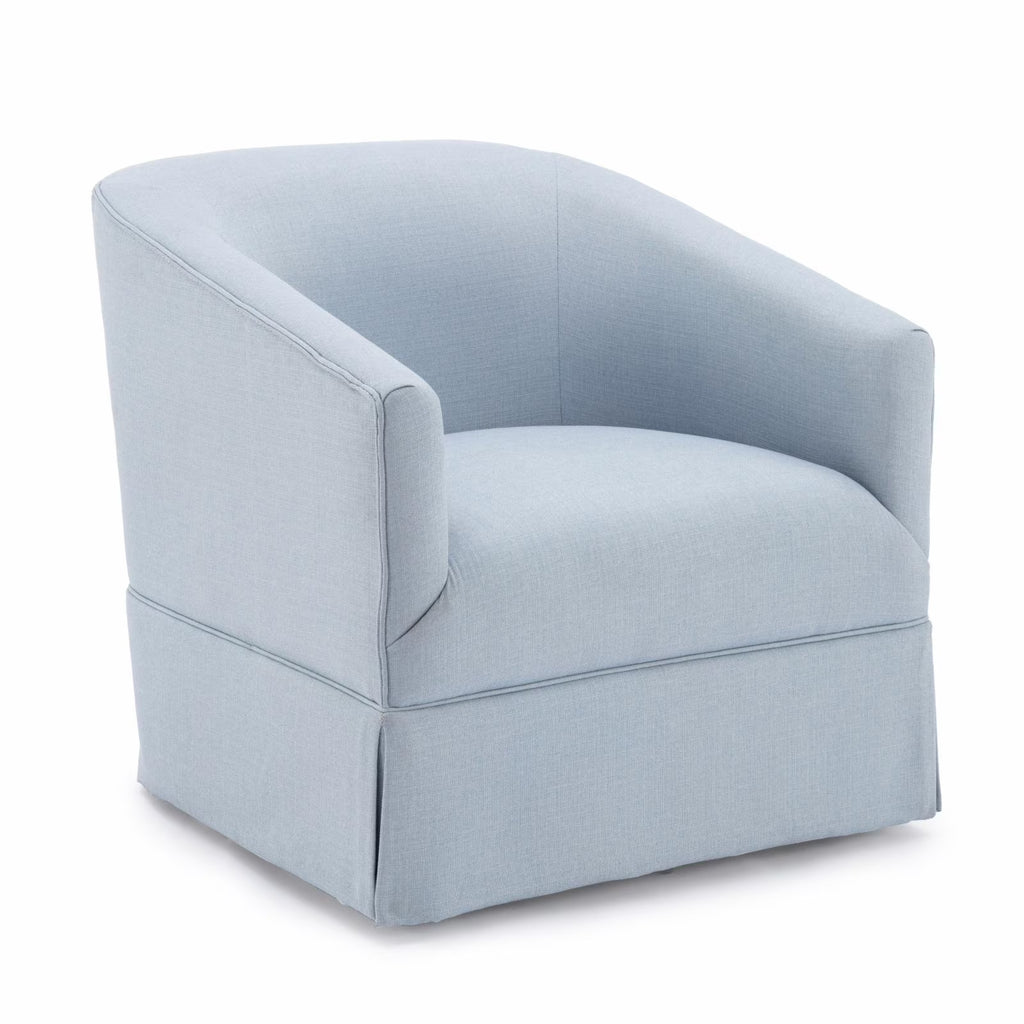 Elm Skirted Swivel Chair G75434