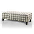 Printed Fabric Ottoman X7144