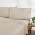 King Khaki 4-Pieces Percale Sheet Set A549865