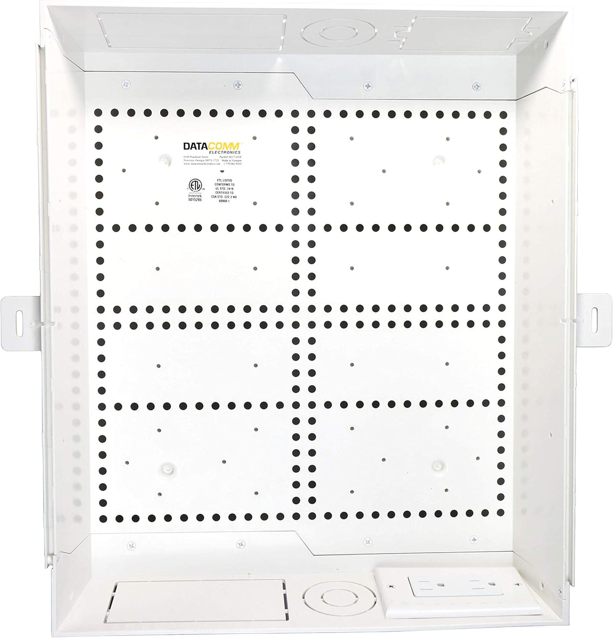 Connected Media Box with Duplex Power Receptacle Z9037