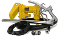 12V Gasoline 20GPM Transfer Fuel Pump Self-Priming Kerosene Extractor Pump with Nozzle and Hose Kit N736031