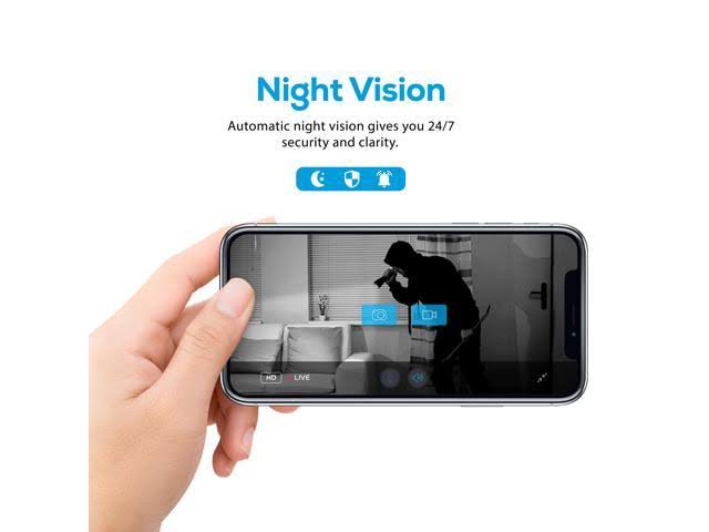 1080p HD Pan & Tilt Smart Security Camera M477212