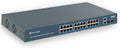 24 Port PoE+ Gigabit Switch, 400W, 2 SFP Ports, Rackmount C553830