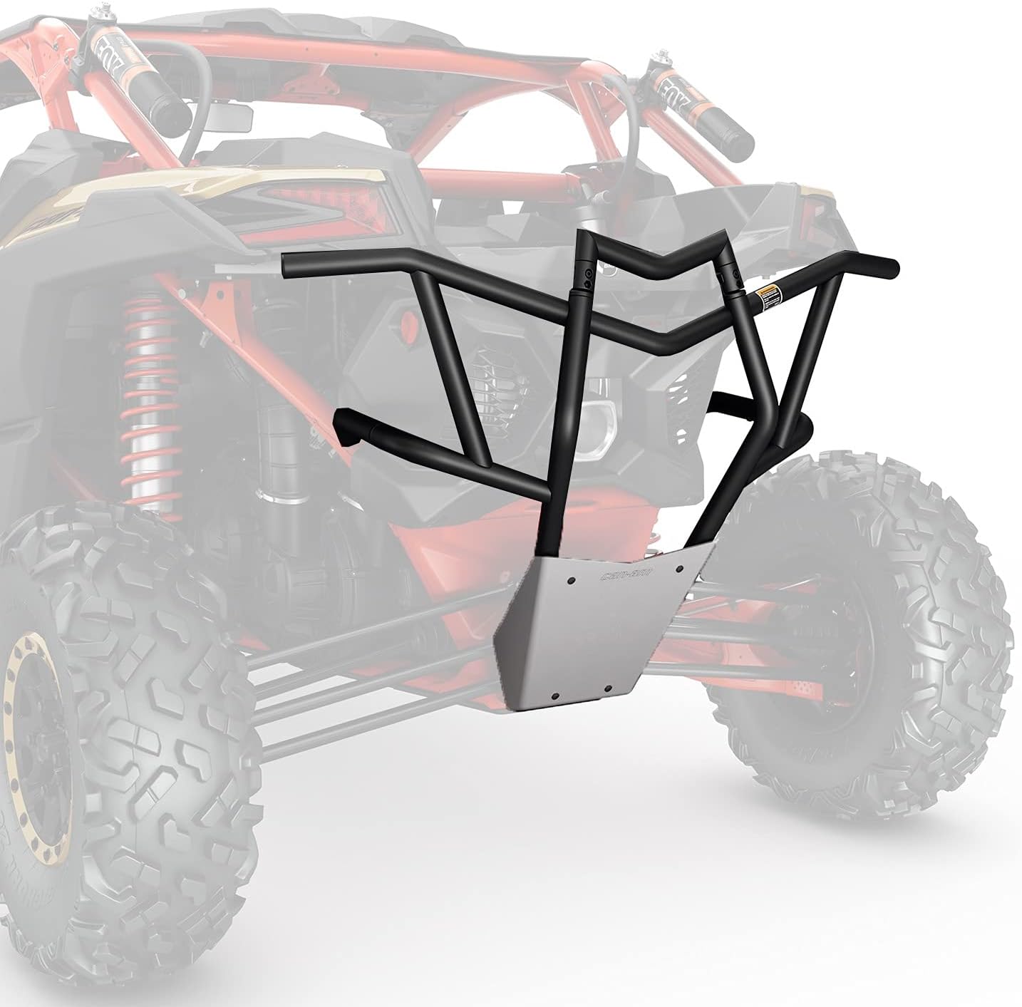 Black Rear Bumper C457