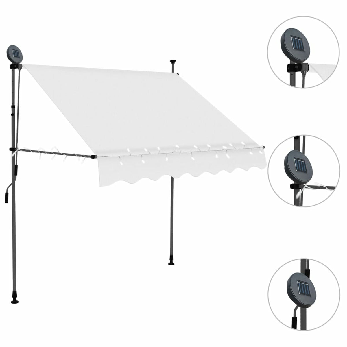 Manual Retractable Awning with 78.7" K194239