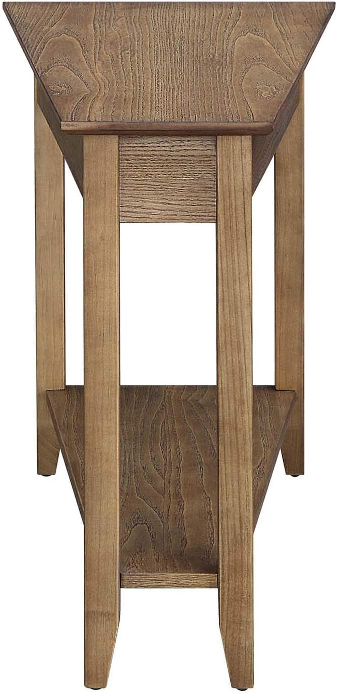 Wedge End Table, Driftwood G2733
