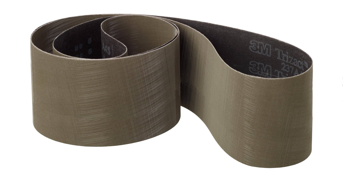 3M Trizact Cloth Belt, 1/2 in x 24 in, 50 per Inner T599646