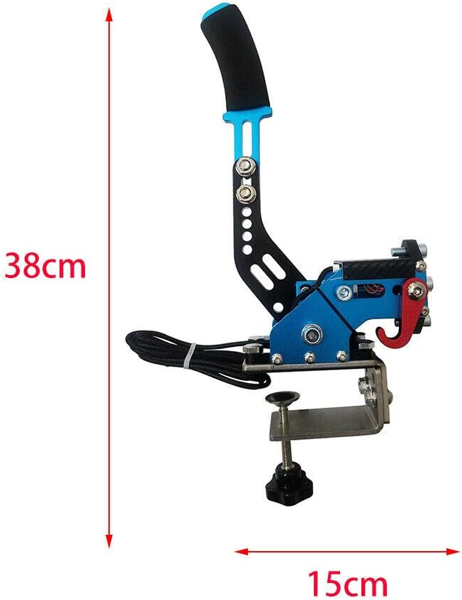 Blue PC USB Handbrake for Racing Games E47926