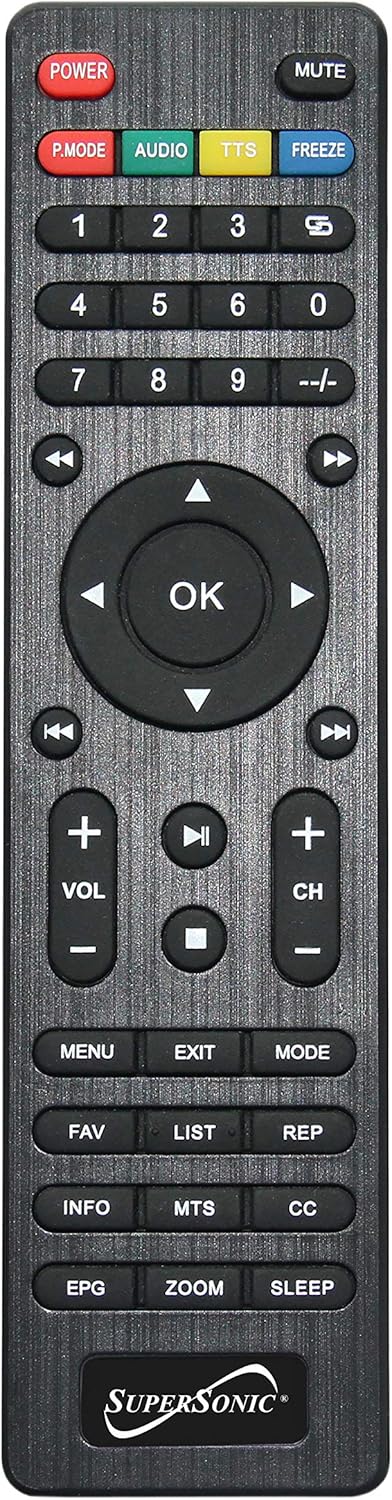 13 Portable Widescreen LED TV with USB/SD Inputs, HDMI, FM Radio, Rechargeable Battery A84102