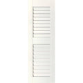 White Louvered Shutters Pair Q48914