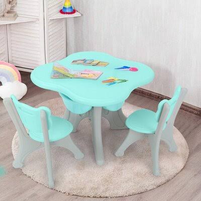 Mint 3 Piece Activity Table and Chair Set T953