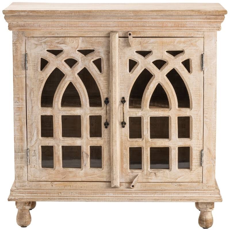 Light Mango Wood Cabinet S7557
