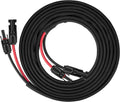 20Ft 10AWG Solar Extension Cable with Female and Male Connector U3468