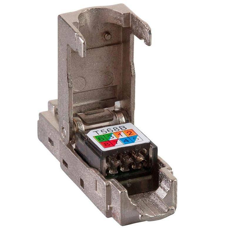 Cat7 Cat6a RJ-45 Shielded Modular Plug 10 Pack H610978