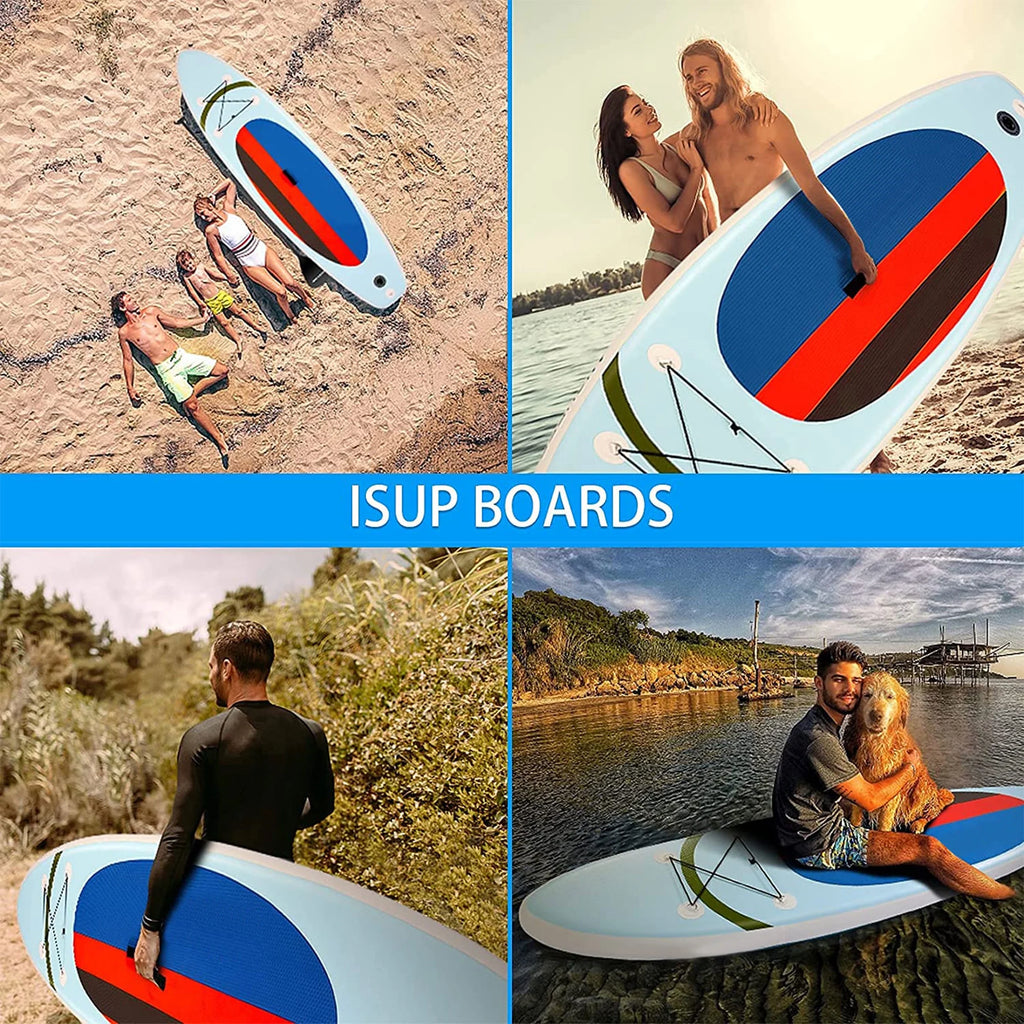 Red Inflatable Stand Up Paddle Board with Bag G5407