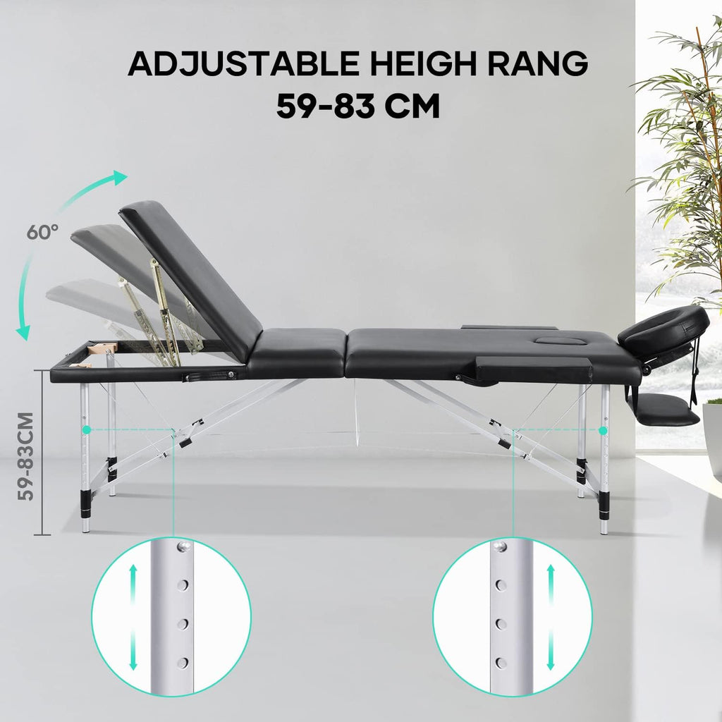Portable Massage Table with Carrying Case V741