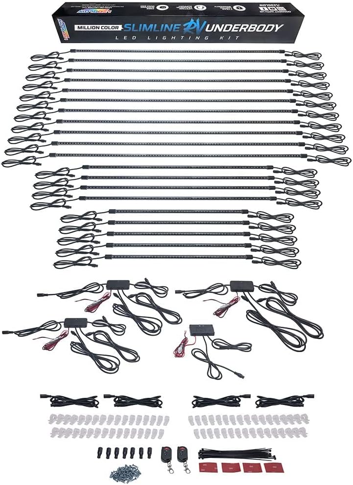 20pc LED Underglow Accent Lighting Kit for RVs E27503
