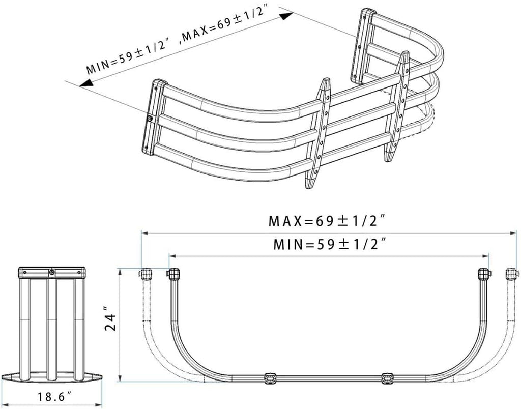 Truck Bed Extender for Pickup Truck I6286