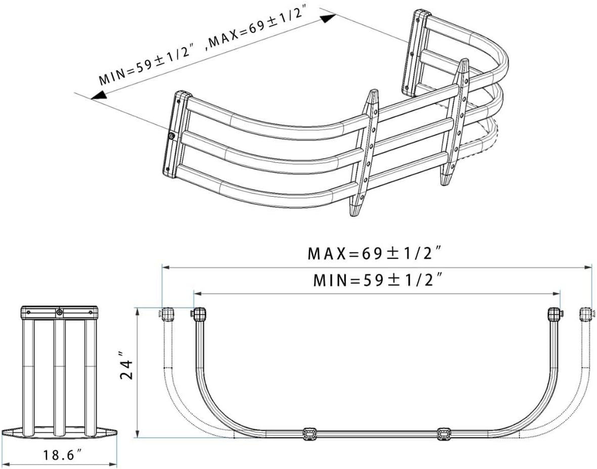 Truck Bed Extender for Pickup Truck I6286