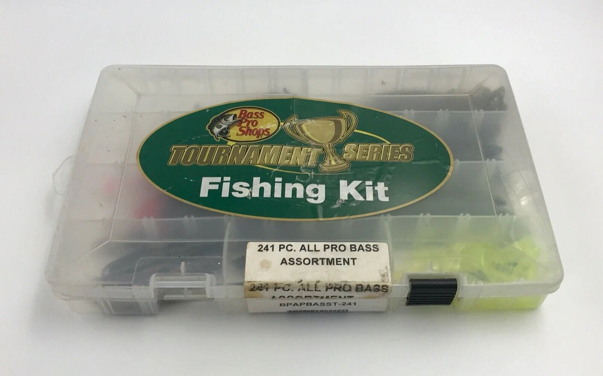 Fishing Assortment Kit Lures Worms T7325