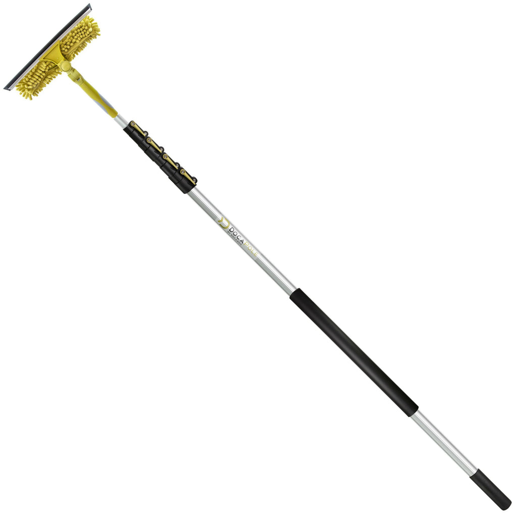 7-30 Foot Extension Pole with Squeegee and Window Washer Q1185