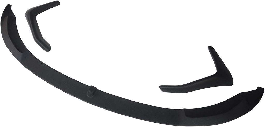 Matte Black ABS Front Bumper Spoiler Splitter Z840