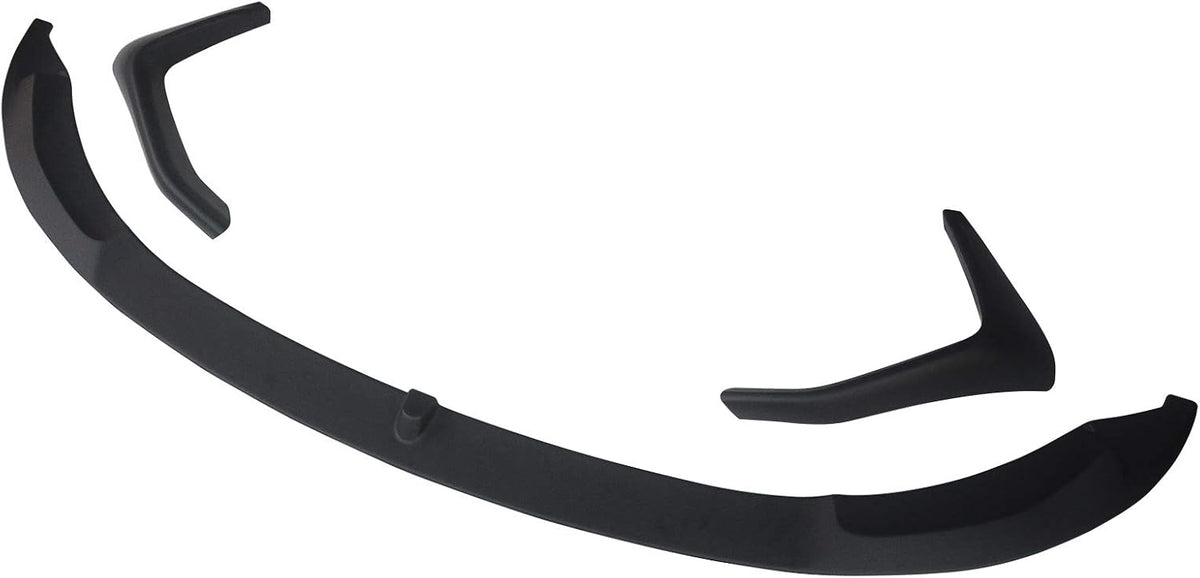 Matte Black ABS Front Bumper Spoiler Splitter Z840