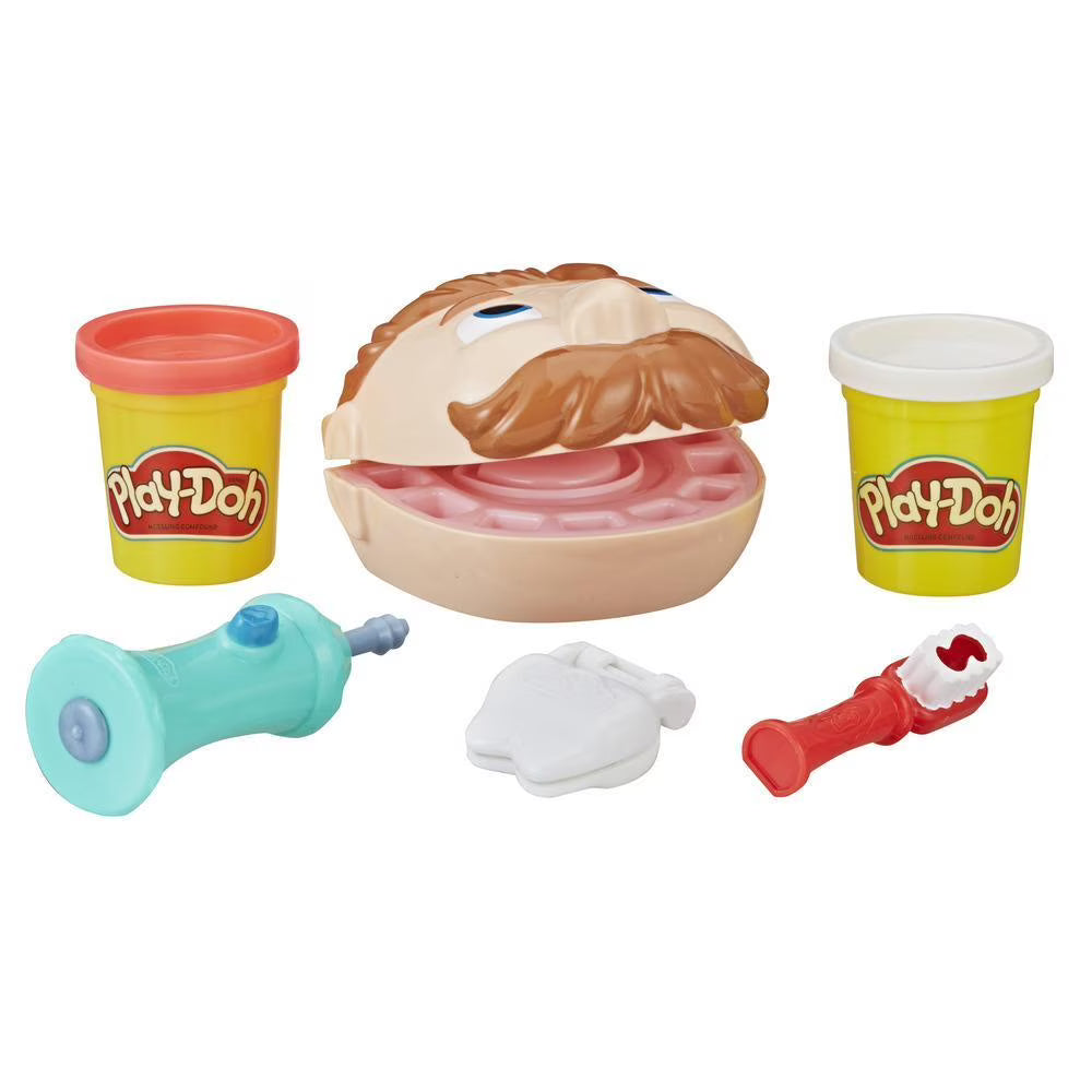 Play-Doh Mini Doctor Drill 'n Fill Dentist Toy with 2 Non-Toxic Colors V525
