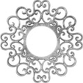 40x22OD x 15 1/4x22ID x 1x22P PVC Pierced Ceiling Medallion Y7129