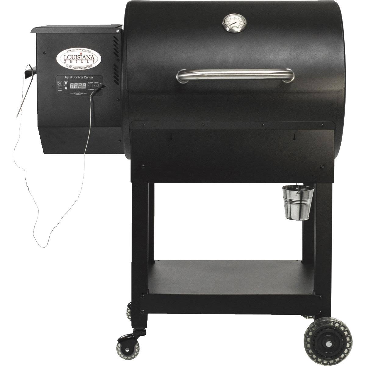 Black Wood Pellet Grill O430956