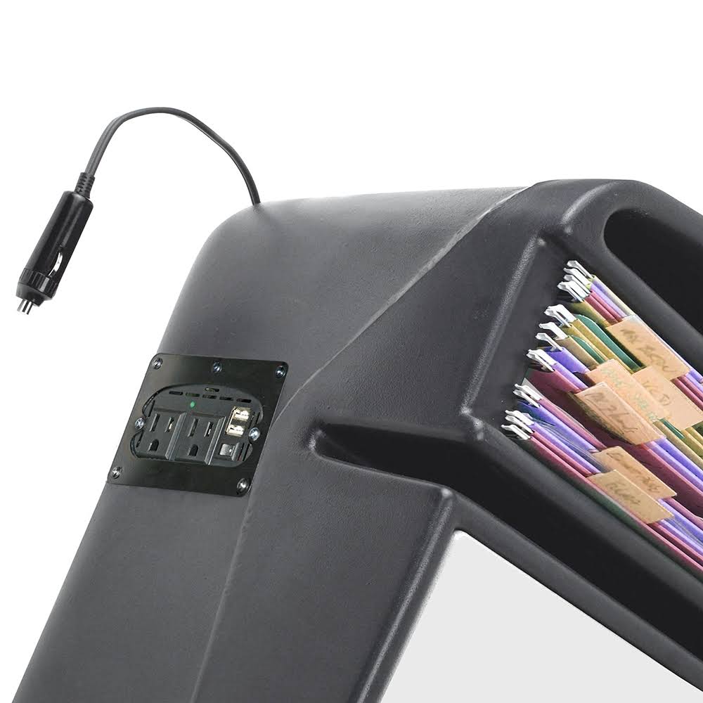 Front Seat Desk with Built-In Power Inverter G85839