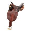 Stock Poley Saddle with Horn Wide Tree V562277