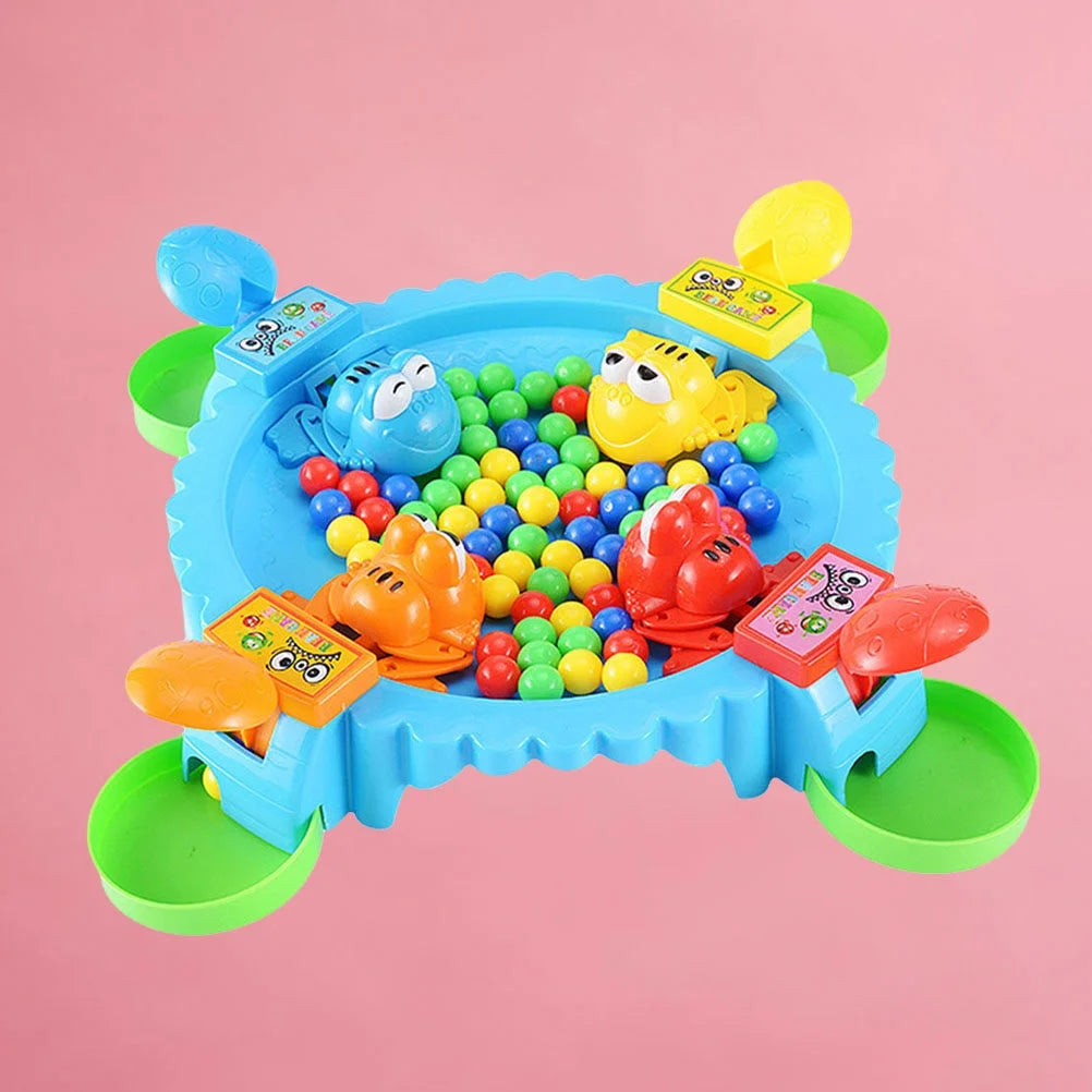Feeding Froggies Desktop Game (4 Players, 24 Beans) W76317